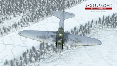 Screen ze hry IL-2 Sturmovik: Battle of Stalingrad
