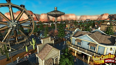 Screen ze hry Rollercoaster Tycoon World