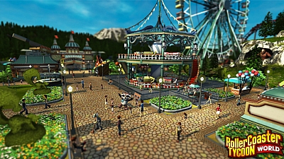 Screen ze hry Rollercoaster Tycoon World