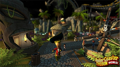 Screen ze hry Rollercoaster Tycoon World