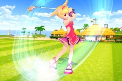 Screen ze hry Pangya: Fantasy Golf