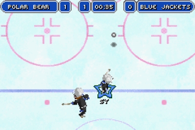 Screen ze hry Backyard Hockey