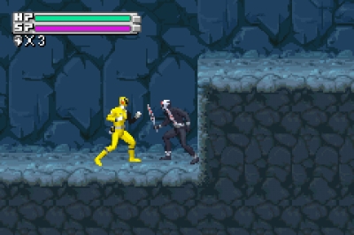 Screen ze hry Power Rangers: S.P.D.