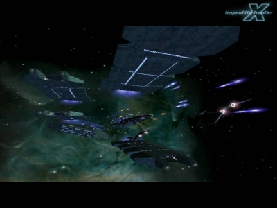 Screen ze hry X: Beyond the Frontier