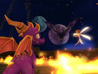 Screen ze hry The Legend of Spyro: The Eternal Night