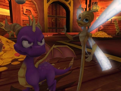 Screen ze hry The Legend of Spyro: The Eternal Night