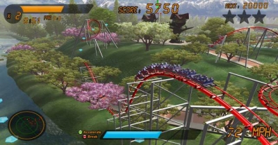 Screen ze hry Roller Coaster Rampage