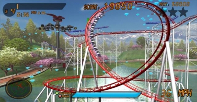 Screen ze hry Roller Coaster Rampage