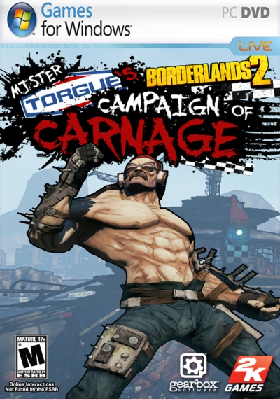 Obal hry Borderlands 2: Mr. Torgues Campaign of Carnage