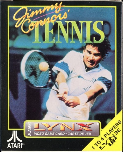 Obal hry Jimmy Connors� Tennis