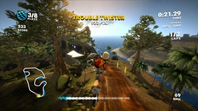 Screen ze hry Motocross Madness