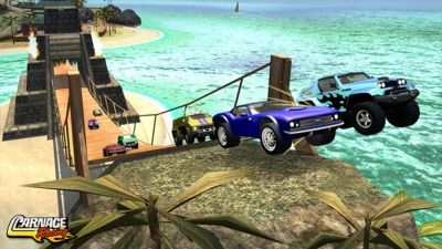 Screen ze hry Carnage Racing