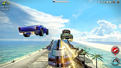Screen ze hry Carnage Racing