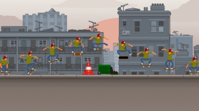 Screen ze hry OlliOlli