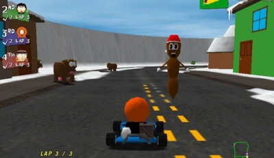 Screen ze hry South Park Rally