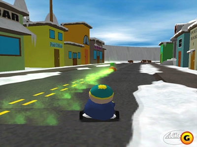 Screen ze hry South Park Rally