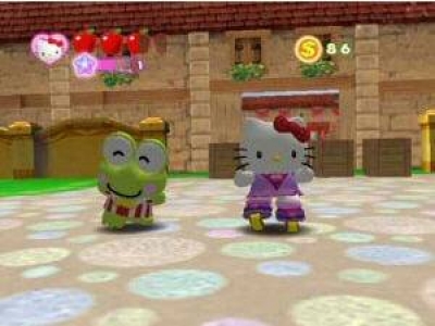 Screen ze hry Hello Kitty: Roller Rescue