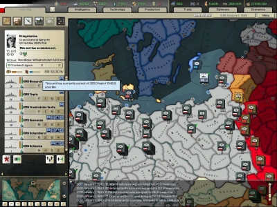 Screen ze hry Arsenal of Democracy: A Hearts of Iron Game