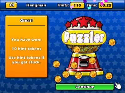 Screen ze hry Puzzler World 2