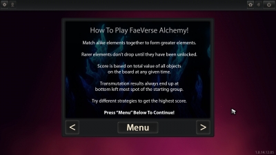 Screen ze hry FaeVerse Alchemy