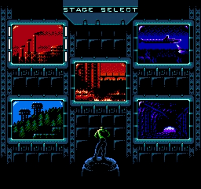 Screen ze hry Shatterhand