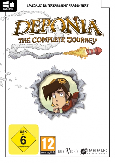 Obal hry Deponia: The Complete Journey