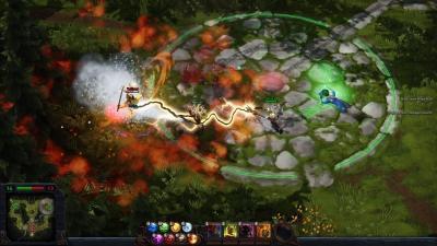 Screen ze hry Magicka: Wizard Wars