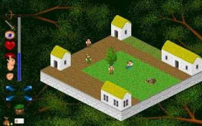 Screen ze hry Adventures of Robin Hood