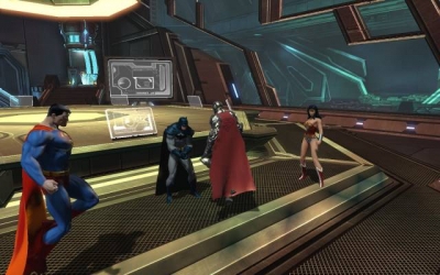 Screen ze hry DC Universe Online