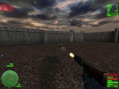 Screen ze hry Heavy Gear II