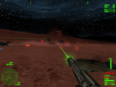 Screen ze hry Heavy Gear II