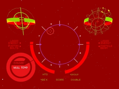 Screen ze hry Starfighter