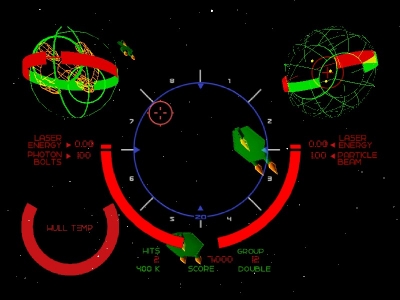 Screen ze hry Starfighter