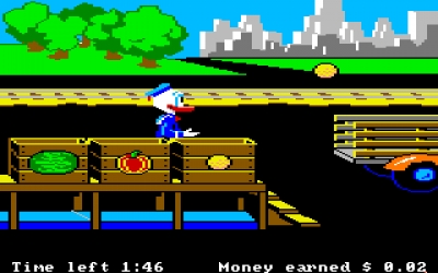 Screen ze hry Donald Ducks Playground