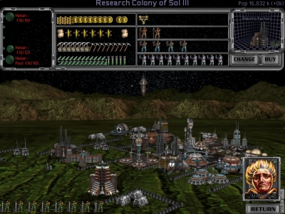 Screen ze hry Master of Orion 2