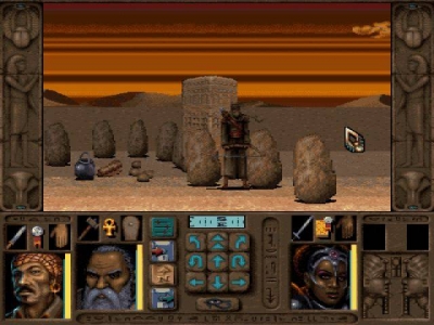 Screen ze hry Ravenloft: Stone Prophet