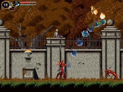 Screen ze hry Castlevania - The Lecarde Chronicles