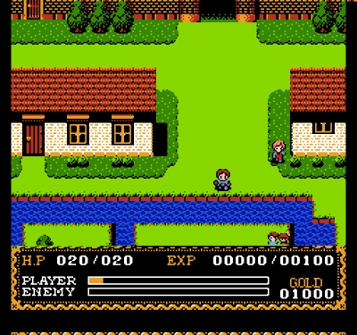 Screen ze hry Ys: Ancient Ys Vanished