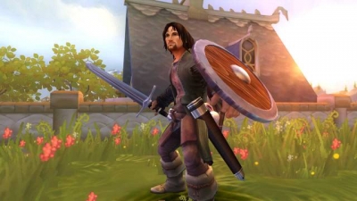 Screen ze hry The Lord of the Rings: Aragorn´s Quest