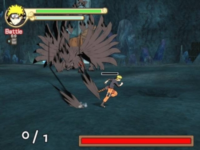 Screen ze hry Naruto Shippuden: Ultimate Ninja 4