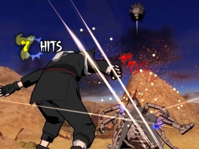 Screen ze hry Naruto Shippuden: Ultimate Ninja 4