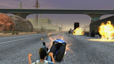 Screen ze hry LocoCycle