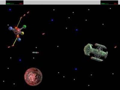 Screen ze hry Star Control 3