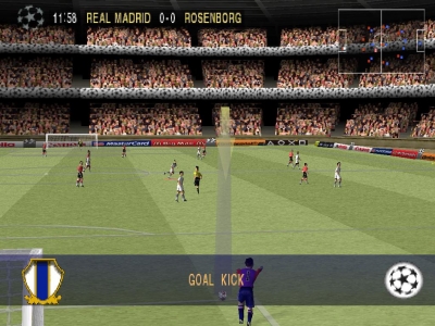 Screen ze hry UEFA Champions League 1998-1999