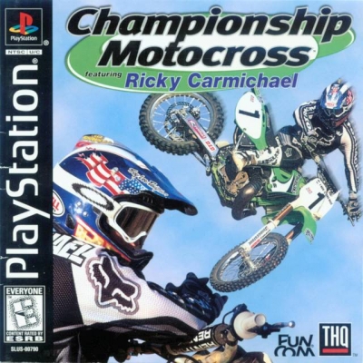 Obal hry Championship Motocross featuring Ricky Carmichael