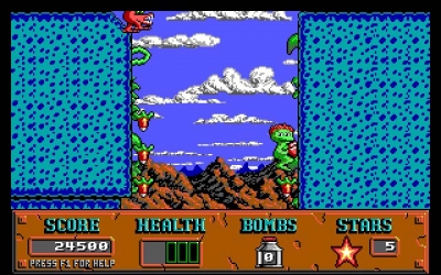 Screen ze hry Cosmos Cosmic Adventure