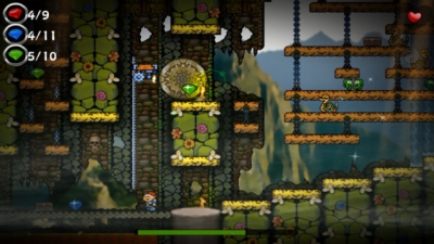 Screen ze hry Canyon Capers