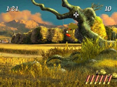 Screen ze hry Moorhuhn 2: Die Jagd Geht Weiter
