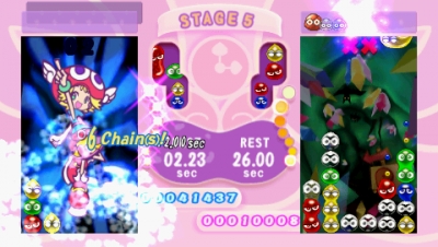 Screen ze hry Puyo Pop Fever