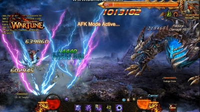Screen ze hry Wartune